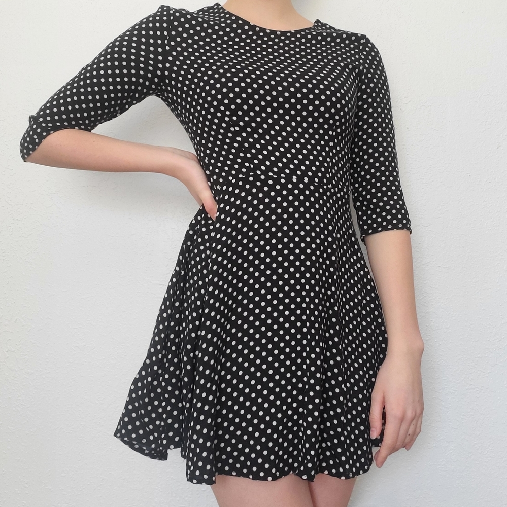 Topshop Polka Dot Dress